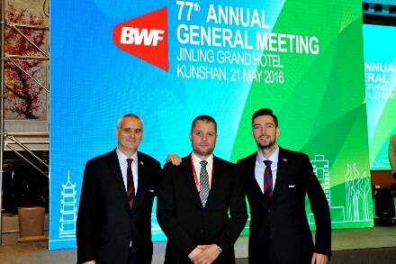 Jovović predstavljao Srbiju na Skupštini BWF
